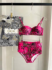 Fortok Dior Bikini Fuchsia  - 1