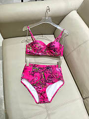 Fortok Dior Bikini Fuchsia  - 4
