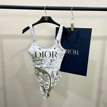 Fortok Dior Swimsuit White 02