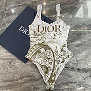 Fortok Dior Swimsuit White 02 - 2