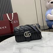 Fortok Gucci Marmont Black 23*14*6cm - 1