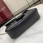Fortok Gucci Marmont Black 16.5*10.2*5.1cm - 3