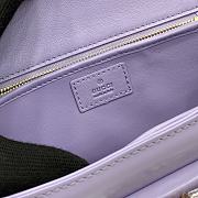Fortok Gucci Bamboo Diva Purple 26.6 x 13 x 8 cm - 2