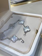 Fortok Van Cleef & Arpels Four-leaf Bracelet Silver - 1