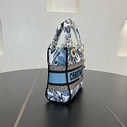 Fortok Dior Lady D-lite Blue 17*15*7cm  - 5