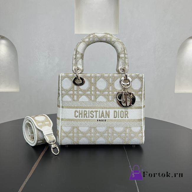 Fortok Dior Lady D-lite White 24*20*11cm - 1