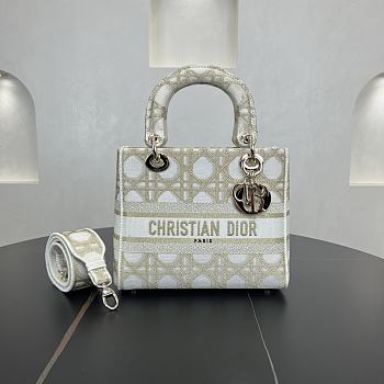 Fortok Dior Lady D-lite White 24*20*11cm