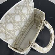 Fortok Dior Lady D-lite White 24*20*11cm - 6