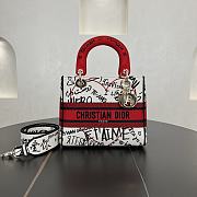 Fortok Dior Lady D-lite Red 24*20*11cm  - 1