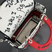 Fortok Dior Lady D-lite Red 24*20*11cm  - 6