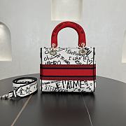 Fortok Dior Lady D-lite Red 24*20*11cm  - 3