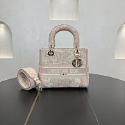 Fortok Dior Lady D-lite Light Pink 24*20*11cm - 1