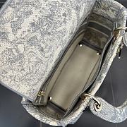 Fortok Dior Lady D-lite Light Blue 24*20*11cm - 4