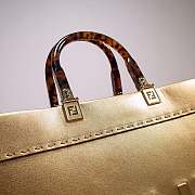 Fortok Fendi Sunshine Tote Gold 35*17*31 cm - 3