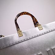 Fortok Fendi Sunshine Tote Silver 35*17*31 cm - 4