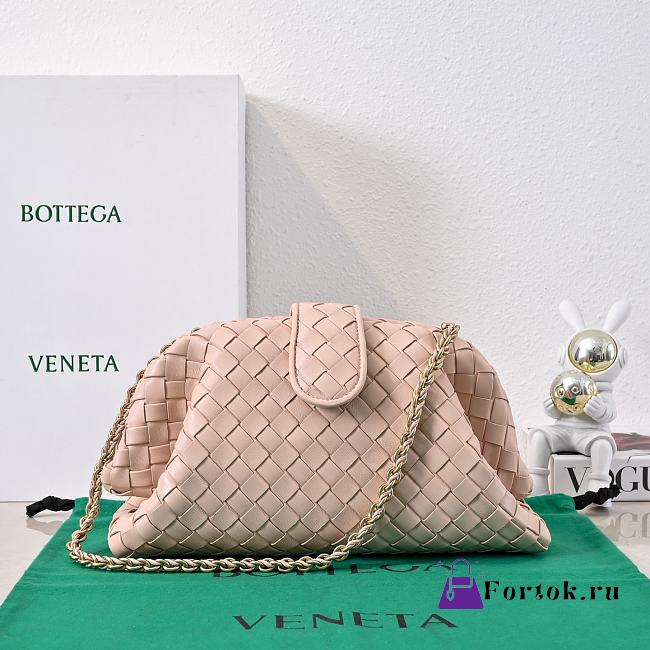 Fortok Bottega Veneta Lauren 1980 Beige 31.5*16.5*11cm - 1