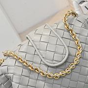 Fortok Bottega Veneta Lauren 1980 Grey 31.5*16.5*11cm - 6