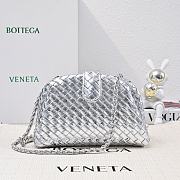Fortok Bottega Veneta Lauren 1980 Silver 27*15*8cm  - 1