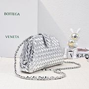 Fortok Bottega Veneta Lauren 1980 Silver 27*15*8cm  - 5