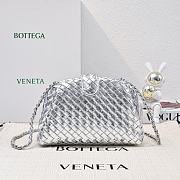 Fortok Bottega Veneta Lauren 1980 Silver 27*15*8cm  - 4