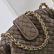 Fortok Bottega Veneta Lauren 1980 Chocolate 27*15*8cm - 6