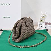 Fortok Bottega Veneta Lauren 1980 Chocolate 27*15*8cm - 5