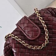 Fortok Bottega Veneta Lauren 1980 Rouge 27*15*8cm - 5