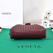 Fortok Bottega Veneta Lauren 1980 Rouge 27*15*8cm - 4