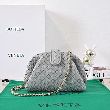 Fortok Bottega Veneta Lauren 1980 Grey 27*15*8cm