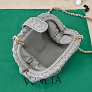 Fortok Bottega Veneta Lauren 1980 Grey 27*15*8cm - 6