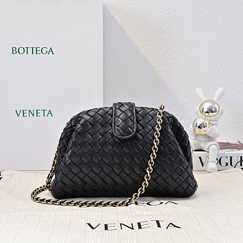Fortok Bottega Veneta Lauren 1980 Black 27*15*8cm