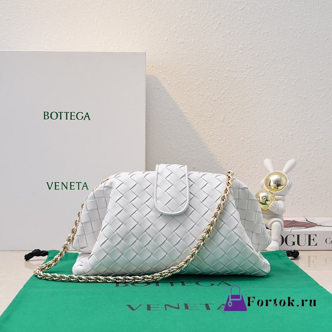 Fortok Bottega Veneta Lauren 1980 White 31.5*16.5*11cm - 1