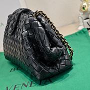 Fortok Bottega Veneta Lauren 1980 Black 31.5*16.5*11cm - 4