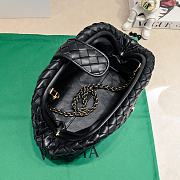 Fortok Bottega Veneta Lauren 1980 Black 31.5*16.5*11cm - 2