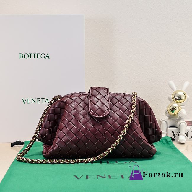 Fortok Bottega Veneta Lauren 1980 Rouge 31.5*16.5*11cm  - 1
