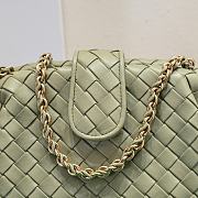 Fortok Bottega Veneta Lauren 1980 Moss Green 31.5*16.5*11cm - 4