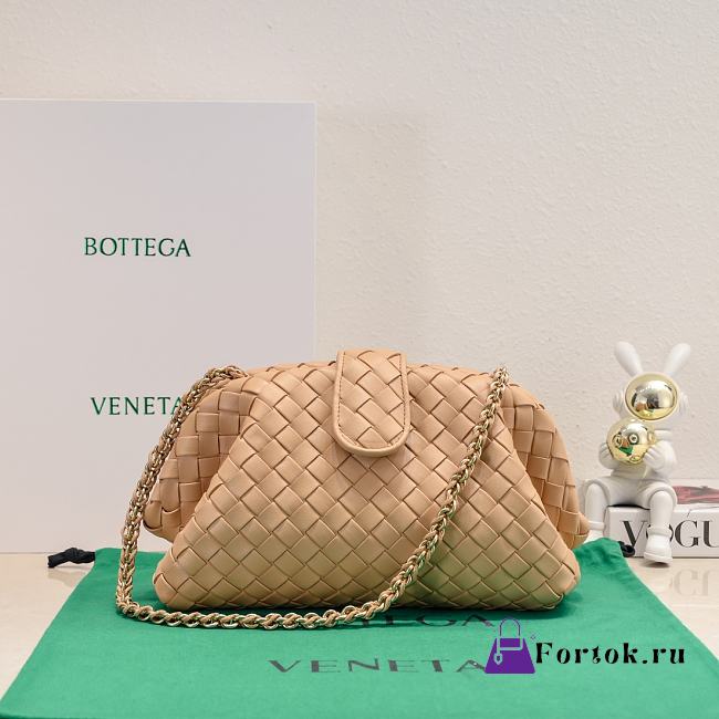 Fortok Bottega Veneta Lauren 1980 Orange Beige 31.5*16.5*11cm - 1