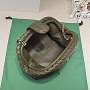 Fortok Bottega Veneta Lauren 1980 Dark Moss Green 31.5*16.5*11cm - 6