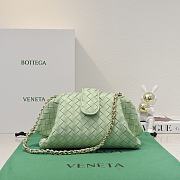 Fortok Bottega Veneta Lauren 1980 Baby Green 31.5*16.5*11cm - 1