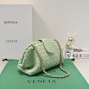 Fortok Bottega Veneta Lauren 1980 Baby Green 31.5*16.5*11cm - 3