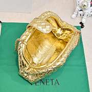 Fortok Bottega Veneta Lauren 1980 Gold 31.5*16.5*11cm - 6
