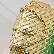 Fortok Bottega Veneta Lauren 1980 Gold 31.5*16.5*11cm - 4