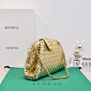 Fortok Bottega Veneta Lauren 1980 Gold 31.5*16.5*11cm - 2