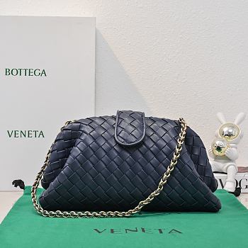 Fortok Bottega Veneta Lauren 1980 Blue 31.5*16.5*11cm