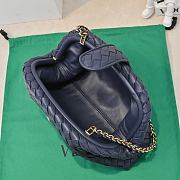 Fortok Bottega Veneta Lauren 1980 Blue 31.5*16.5*11cm - 3