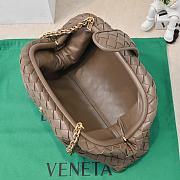 Fortok Bottega Veneta Lauren 1980 Beige Brown 31.5*16.5*11cm - 4