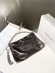 Fortok Jimmy Choo Callie shoulder bag Black 24 ×20 ×3.5 cm - 4