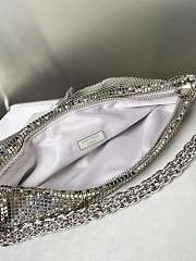 Fortok Jimmy Choo Callie shoulder bag Silver 24 ×20 ×3.5 cm - 5