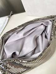 Fortok Jimmy Choo Callie shoulder bag Silver 24 ×20 ×3.5 cm - 3