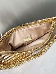 Fortok Jimmy Choo Callie shoulder bag Gold 24 ×20 ×3.5 cm - 6
